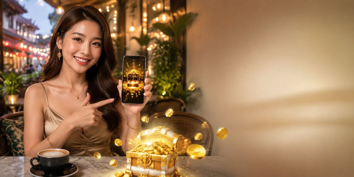Pemain slot VIP menikmati permainan di Melaka dengan peranti mudah alih